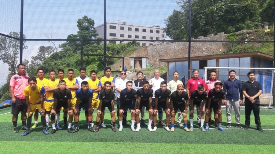 7-A-Side Men's Open Tournament organised by Youth Department of Christian Revival Church, AG road, Kohima kicked off at L Viluo FIFA Pro Turf on September 1.